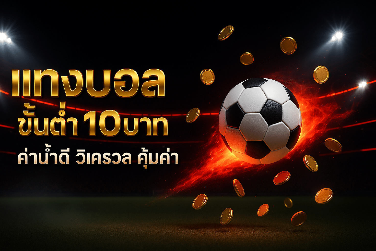 แทงบอล ขั้นต่ำ 10บาท