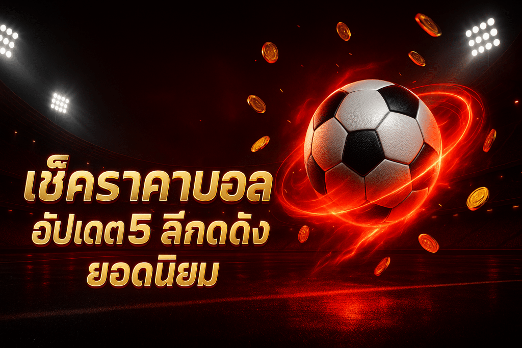 เช็คราคาบอล อัปเดต
